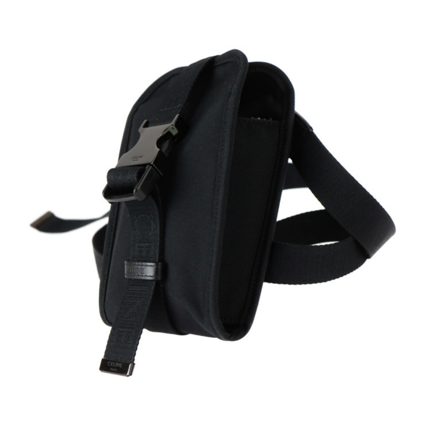 Celine Nylon Black Shoulder Bags
