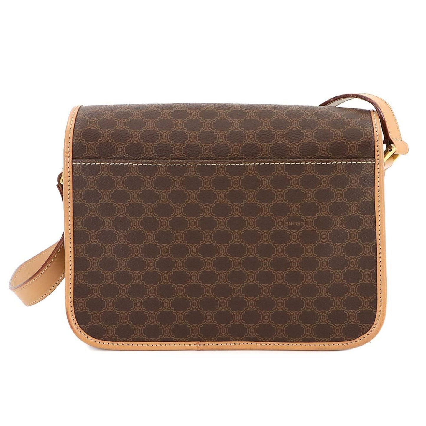 Celine Pvc Brown Shoulder Bags