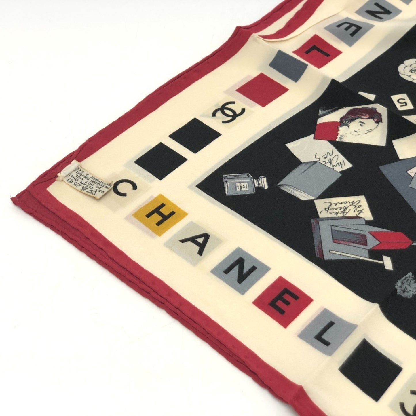 Chanel Silk Multi Scarves