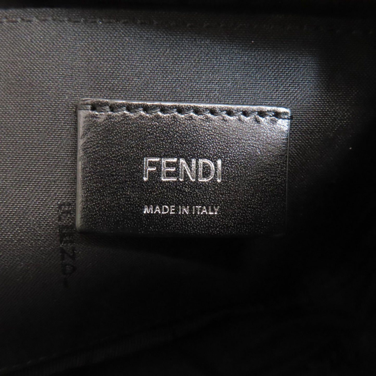 Fendi Pvc Black Crossbody Bags