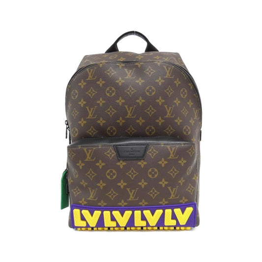 Louis Vuitton Coated Canvas Brown Backpacks