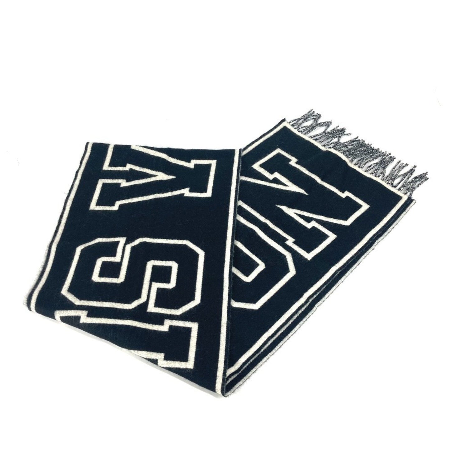 Louis Vuitton Wool Black Scarves