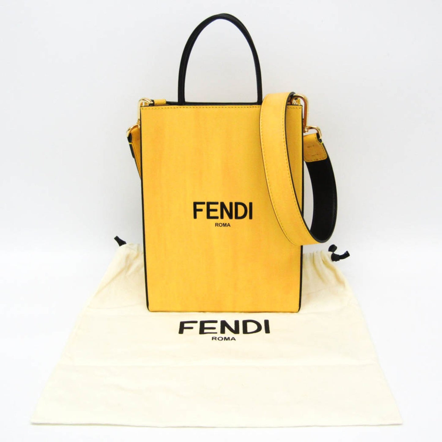 Fendi Others Yellow Handbags
