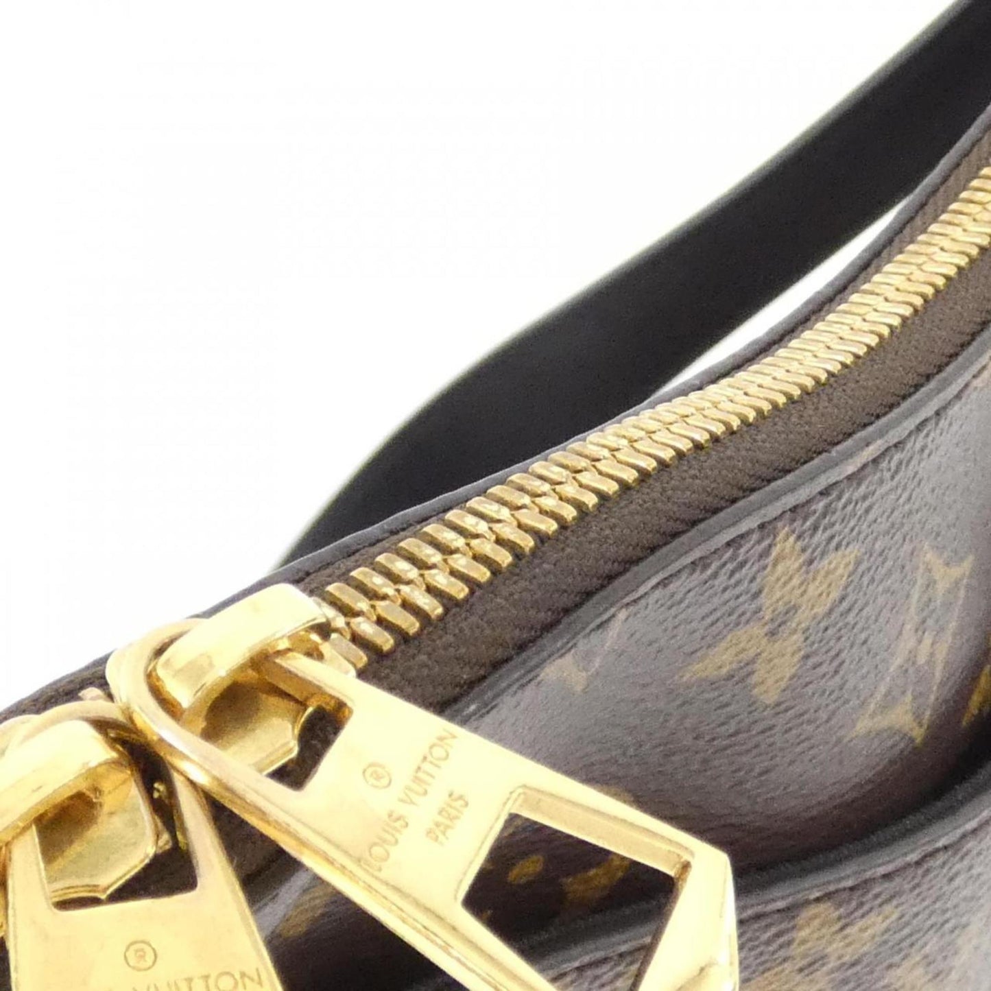 Louis Vuitton Coated Canvas Black Shoulder Bags