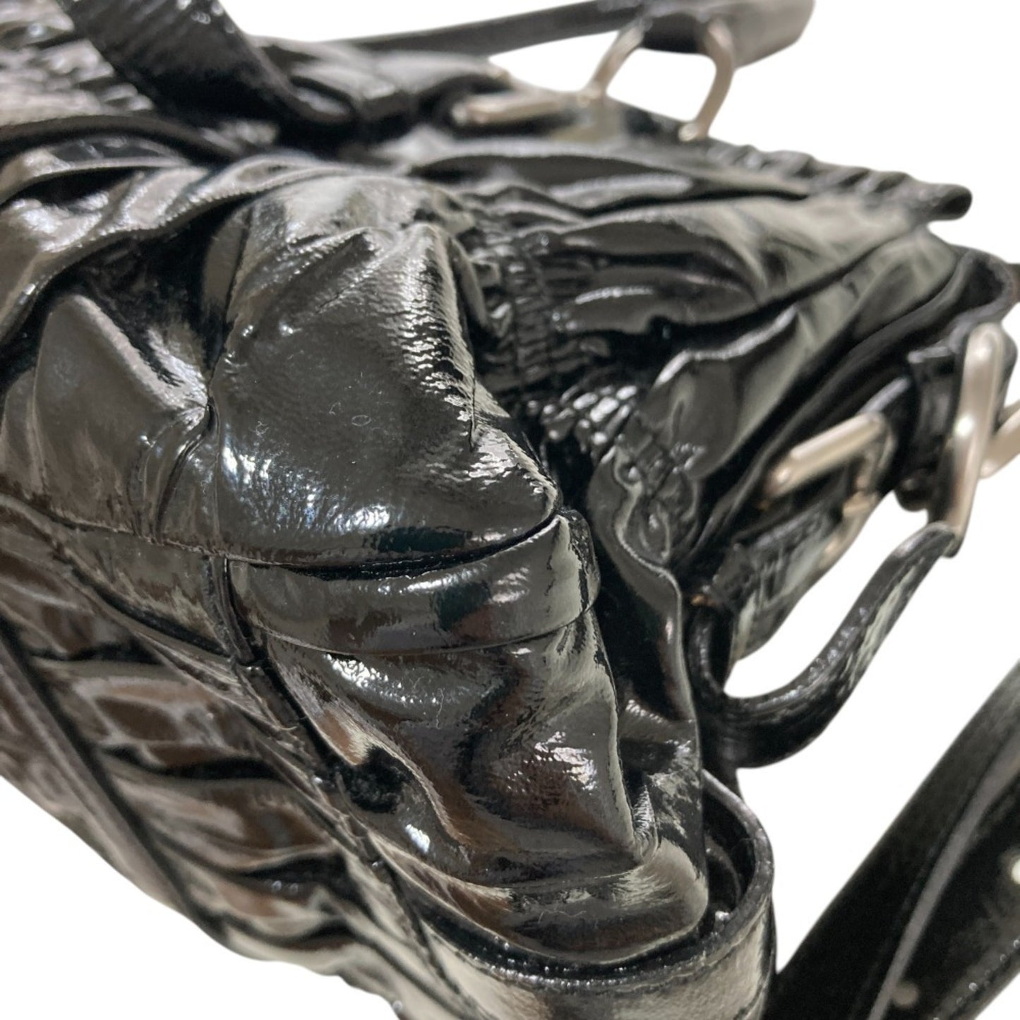 Prada Patent Black Handbags
