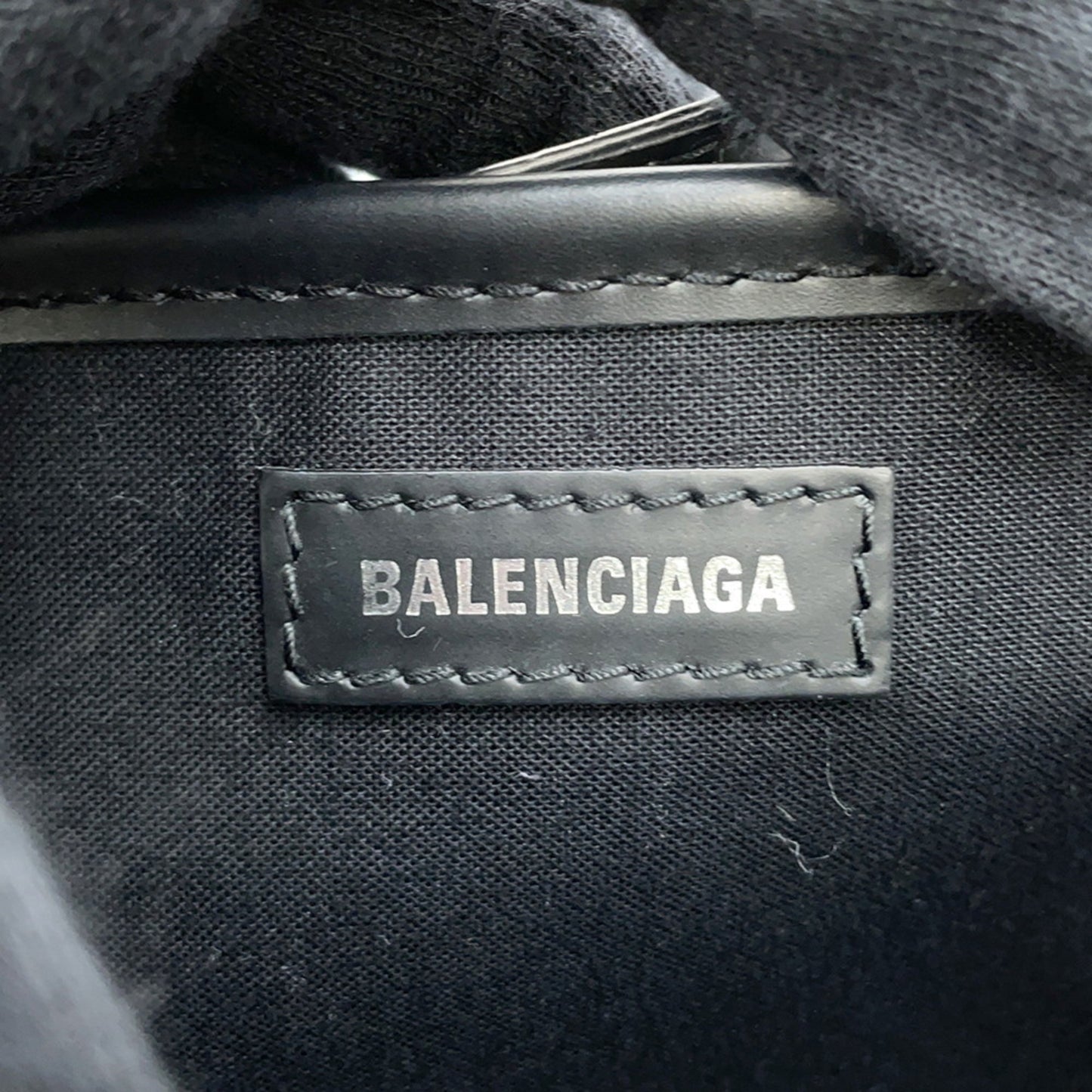 Balenciaga Canvas Black Handbags