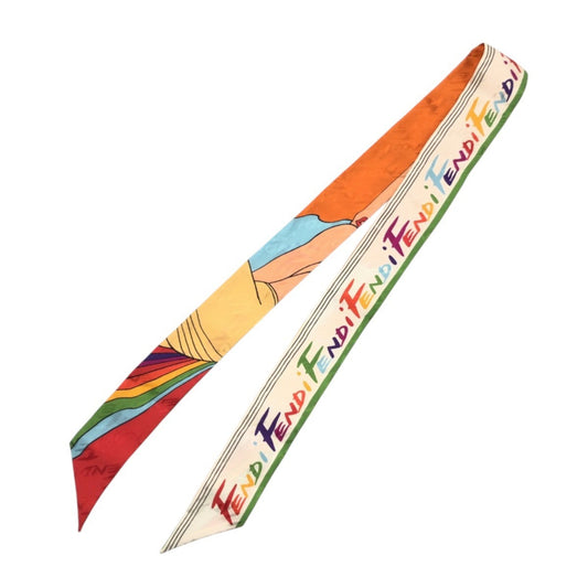 Fendi Silk Multi Scarves