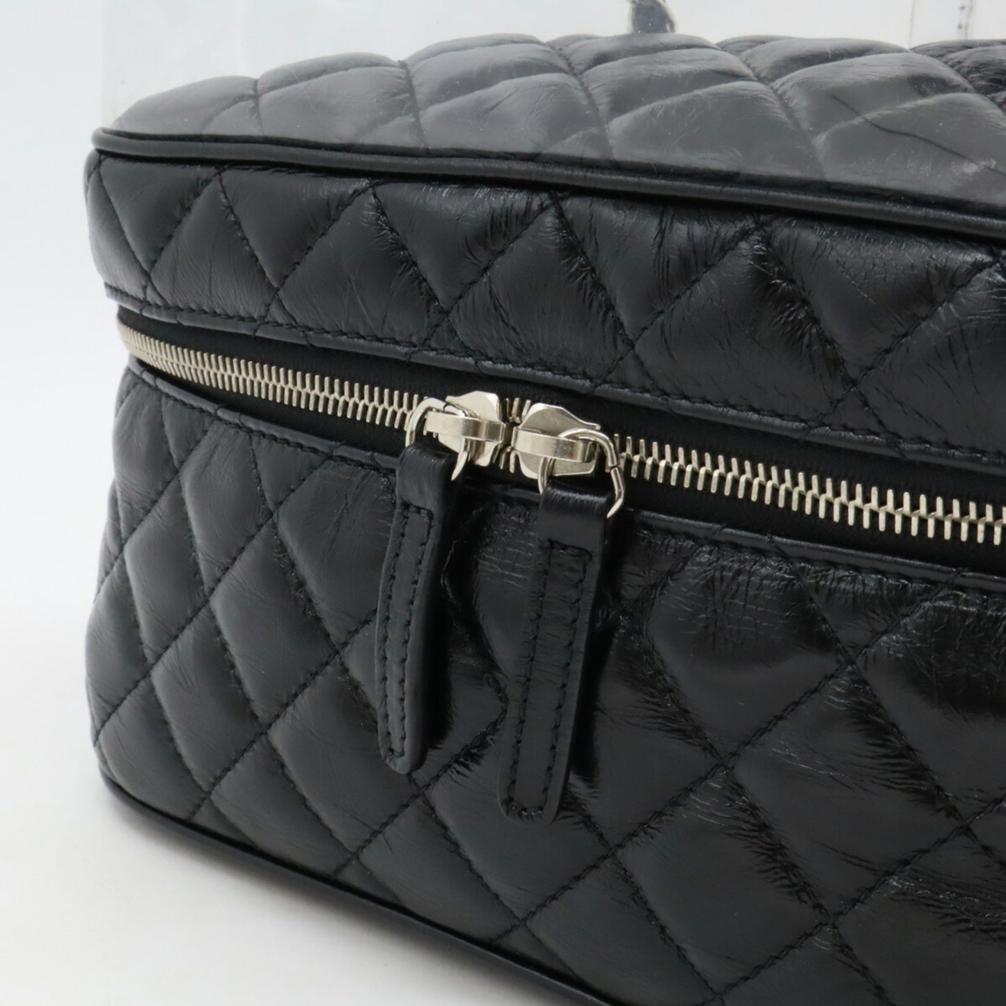 Chanel Pvc Black Shoulder Bags