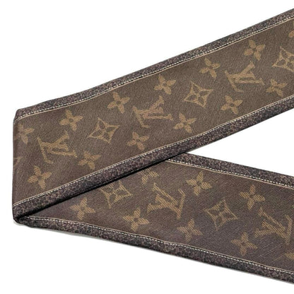 Louis Vuitton Silk Brown Scarves