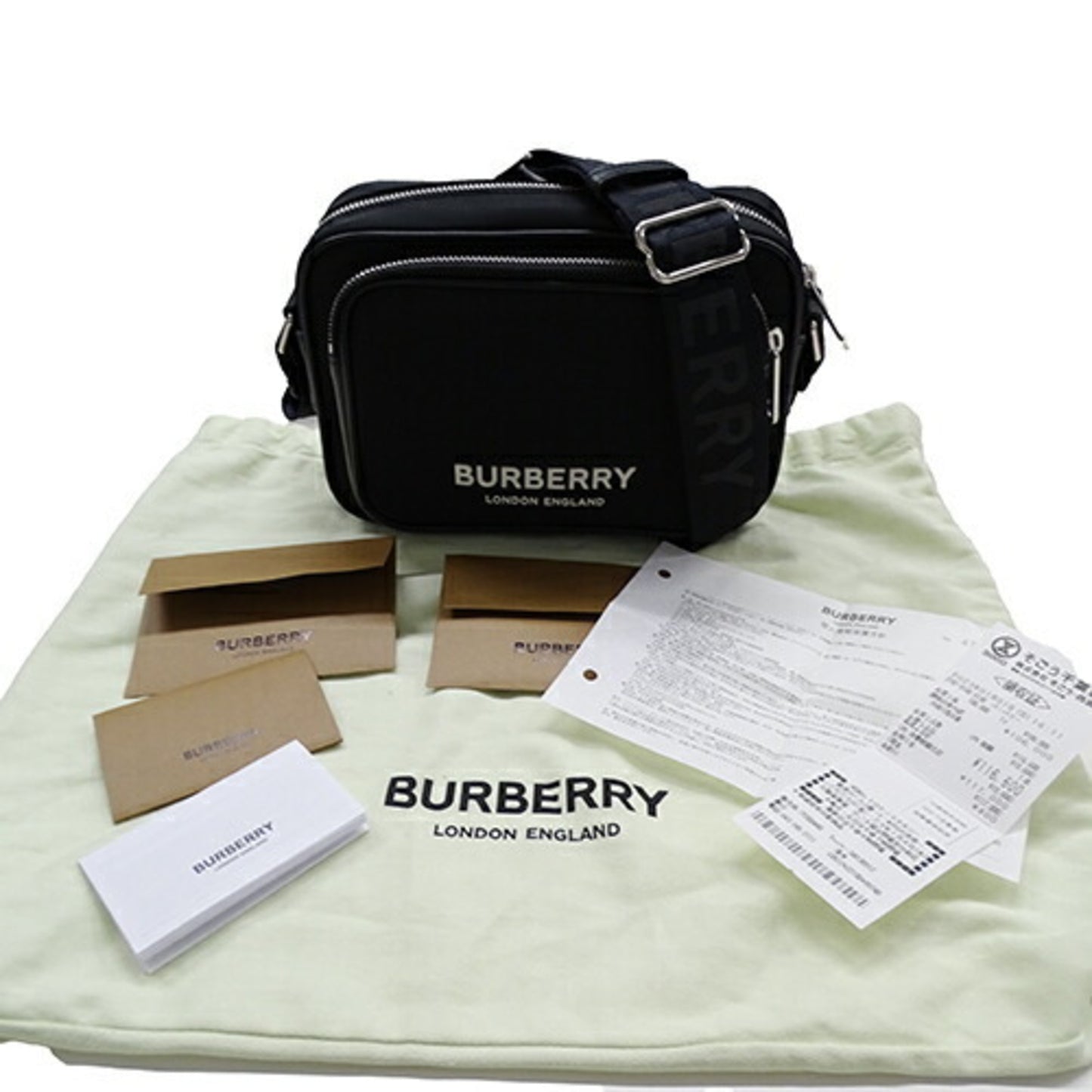 Burberry Nylon Black Shoulder Bags