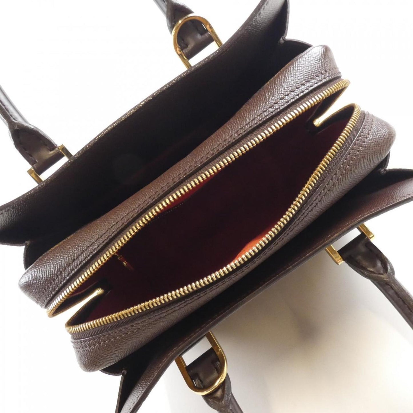 Louis Vuitton Coated Canvas Brown Handbags