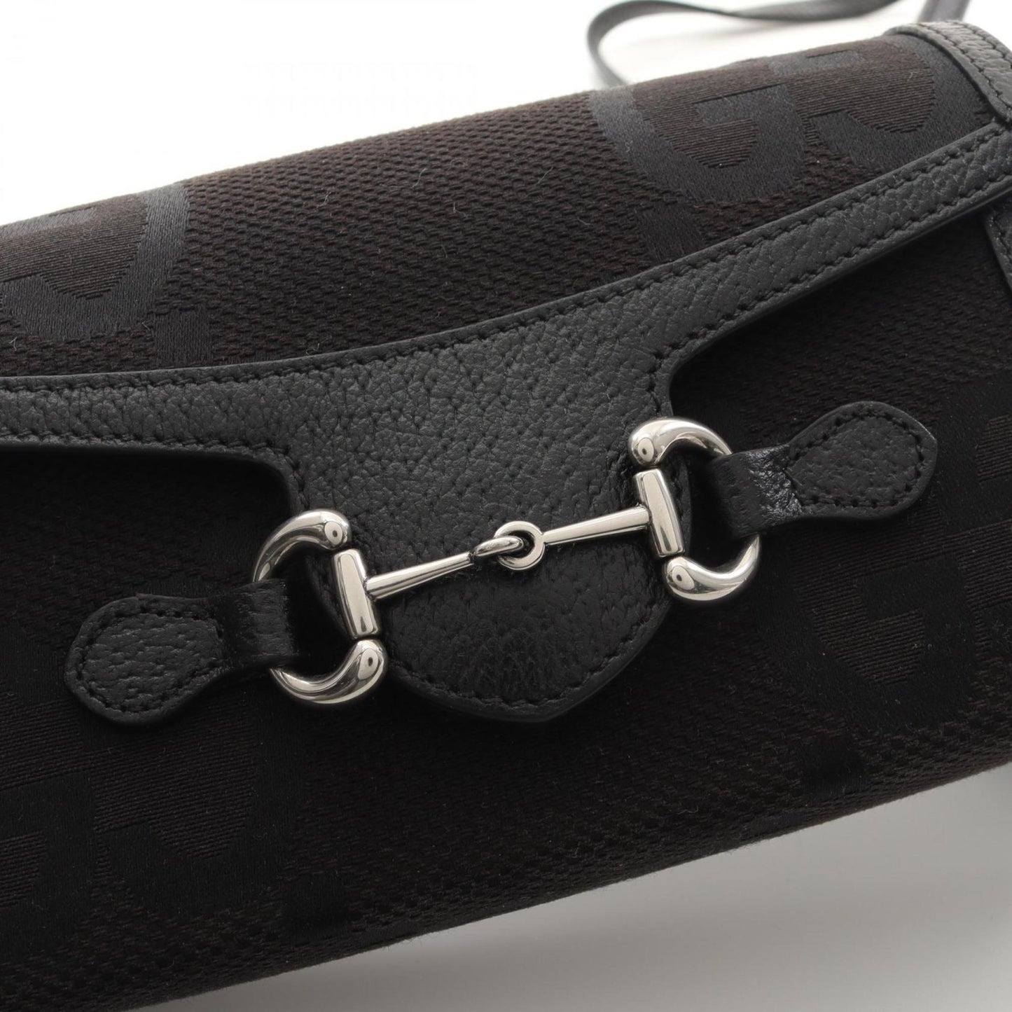 Gucci Canvas Black Shoulder Bags