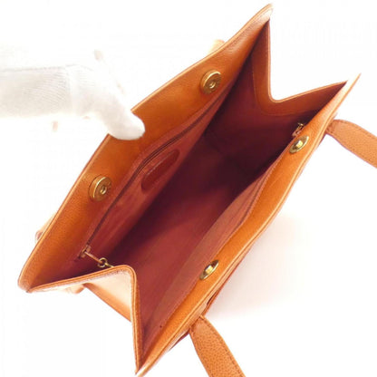 Chanel Calfskin Orange Shoulder Bags