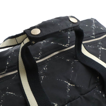 Chanel Nylon Black Travel Bags