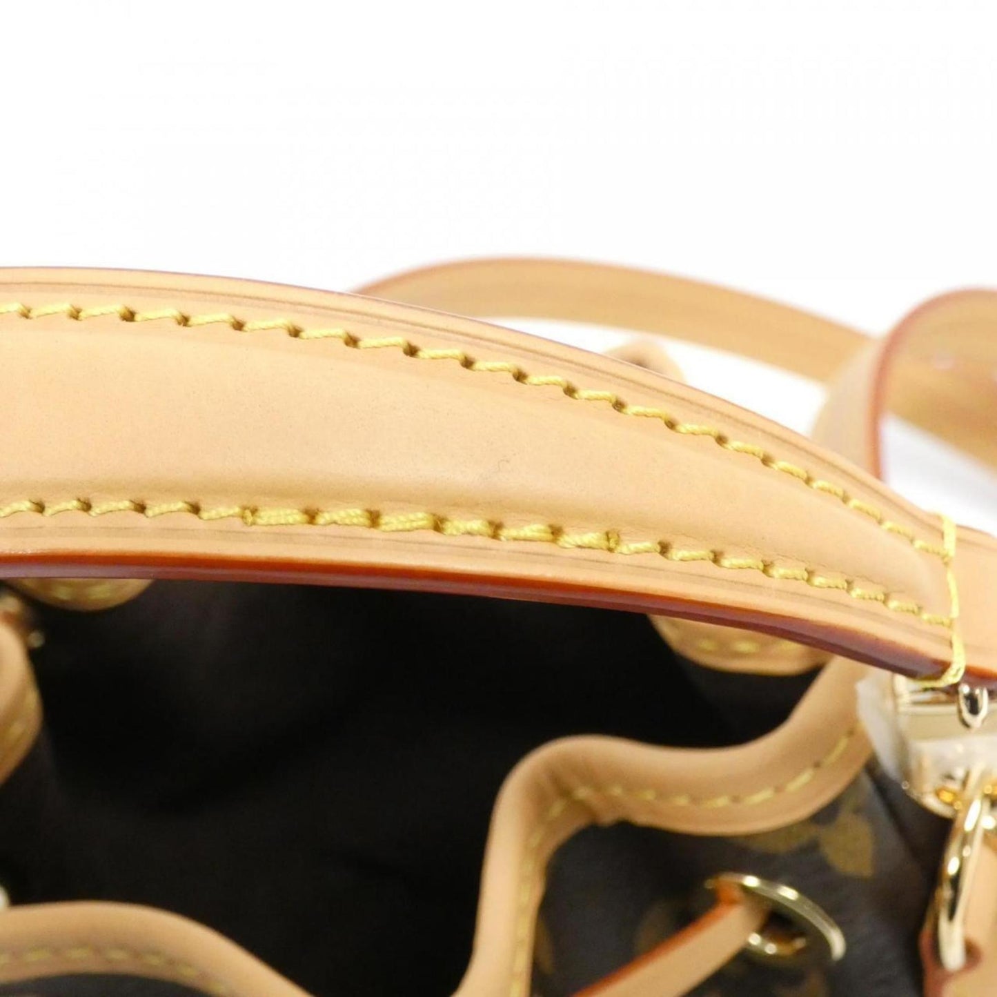 Louis Vuitton Coated Canvas Brown Shoulder Bags