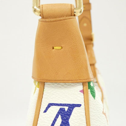 Louis Vuitton Coated Canvas White Shoulder Bags