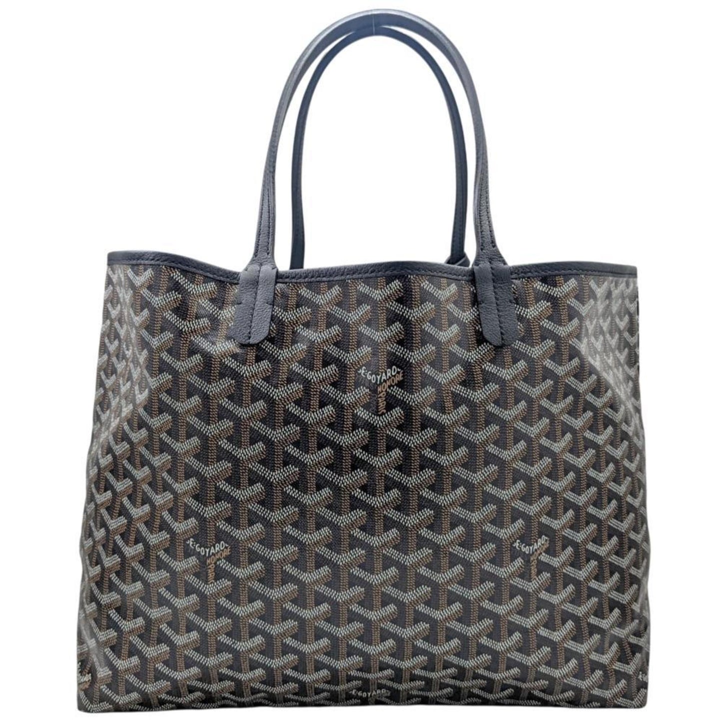 Goyard Coated Canvas Black Tote Bags