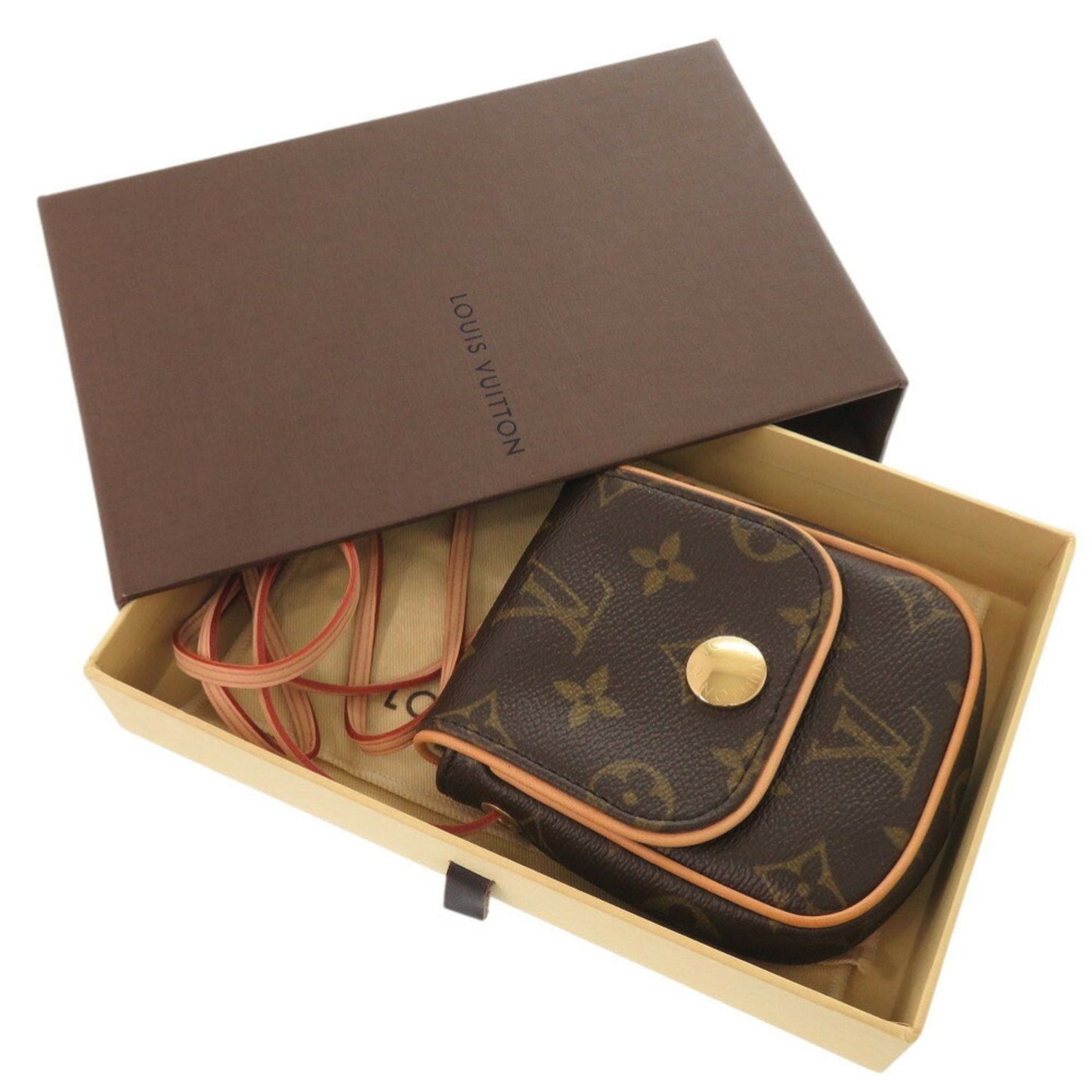 Louis Vuitton Monogram Canvas Brown Shoulder Bags