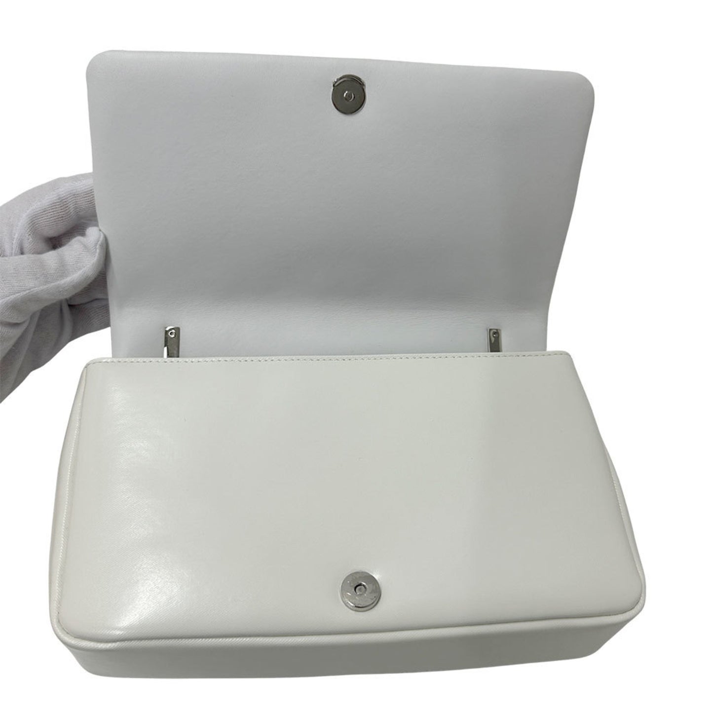 Burberry Pvc White Shoulder Bags