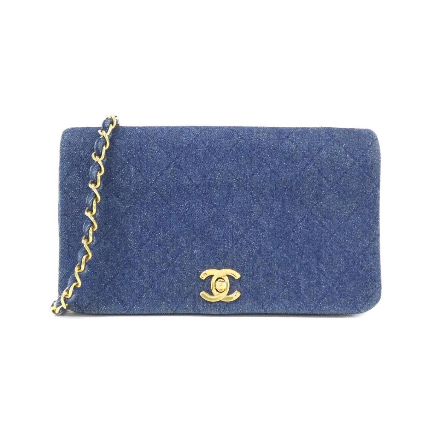 Chanel Denim Blue Shoulder Bags