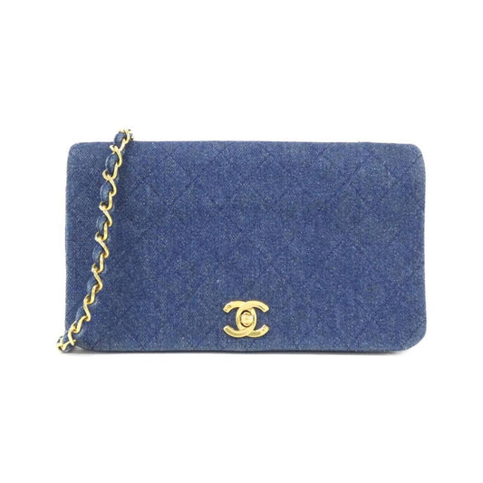 Chanel Denim Blue Shoulder Bags