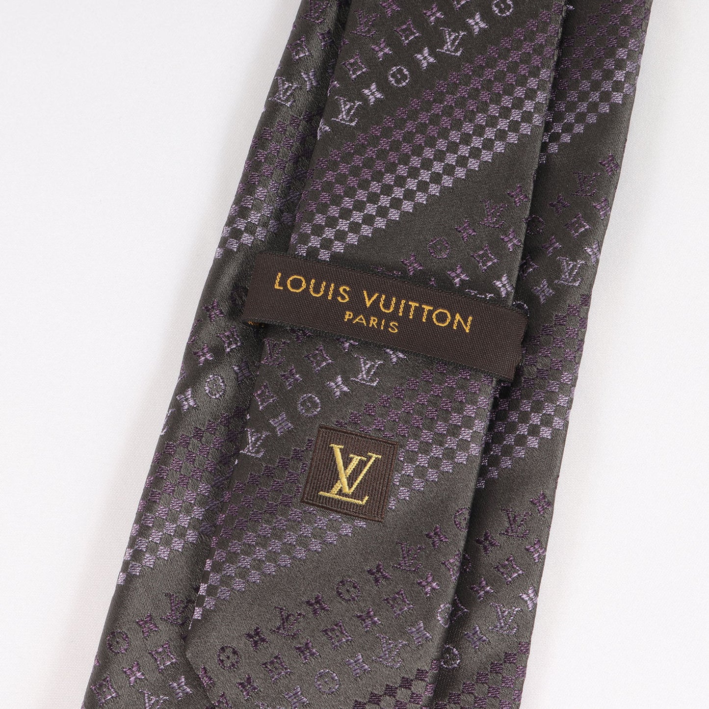 Louis Vuitton Silk Purple Ties