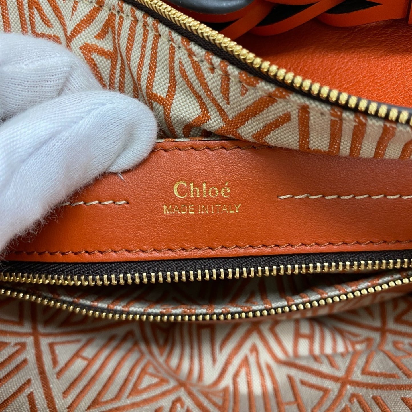 Chloé Others Orange Handbags