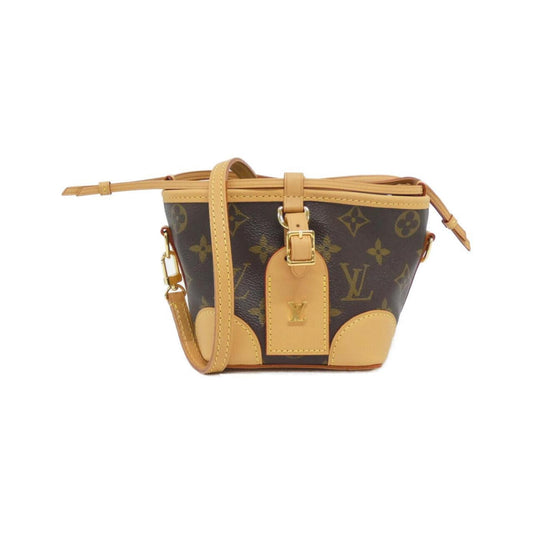 Louis Vuitton Coated Canvas Brown Shoulder Bags