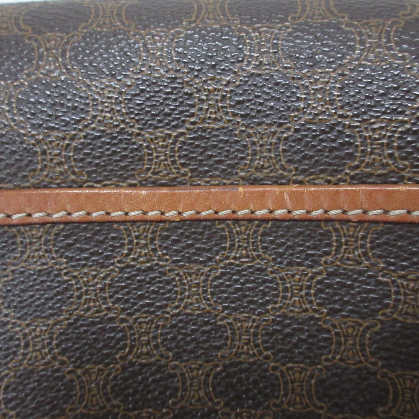 Celine Pvc Brown Shoulder Bags