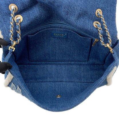 Chanel Denim Blue Shoulder Bags