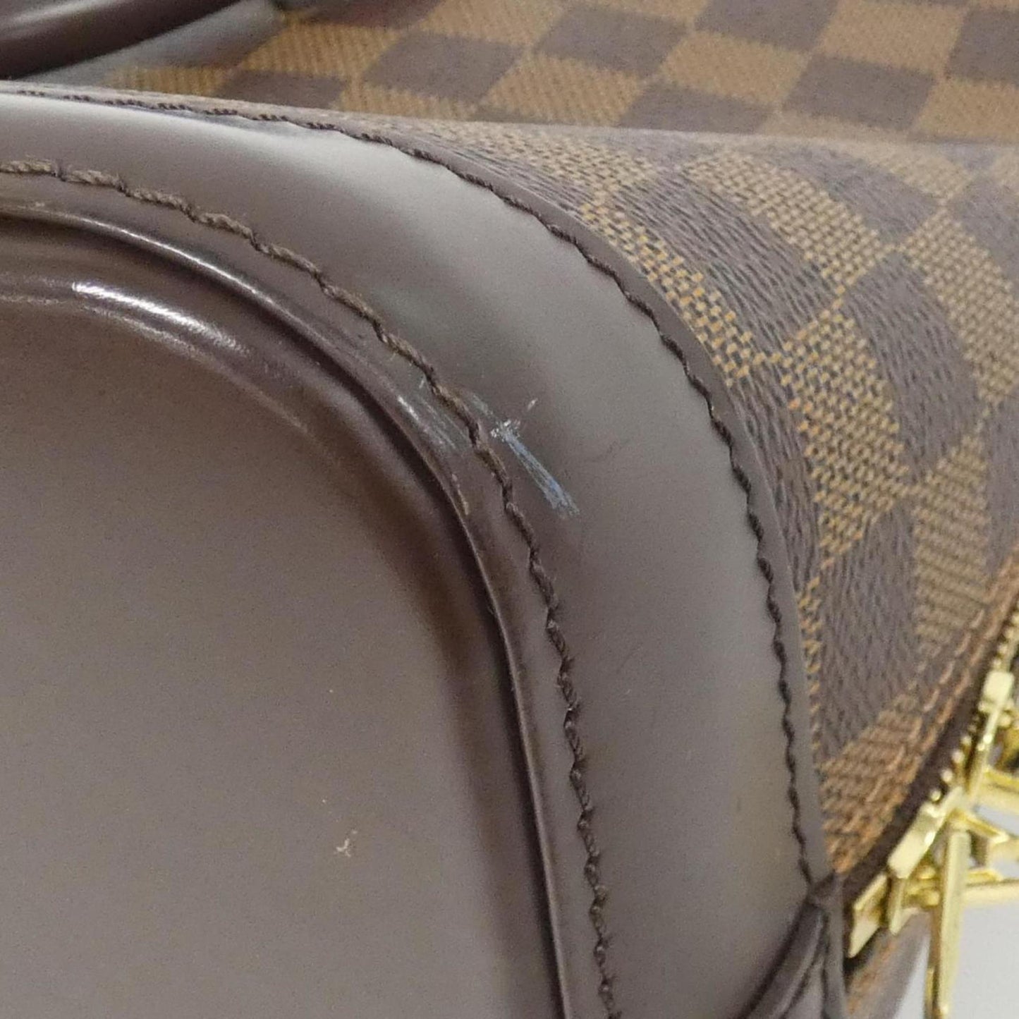Louis Vuitton Coated Canvas Brown Handbags