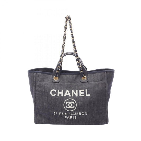 Chanel Denim Blue Tote Bags