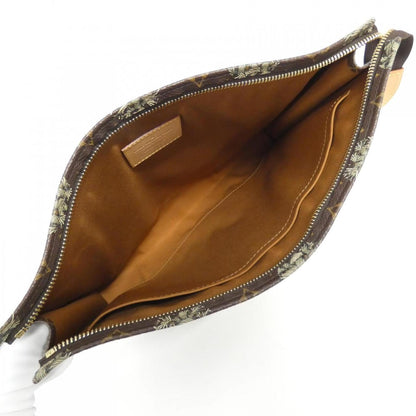Louis Vuitton Monogram Canvas Brown Clutch Bags