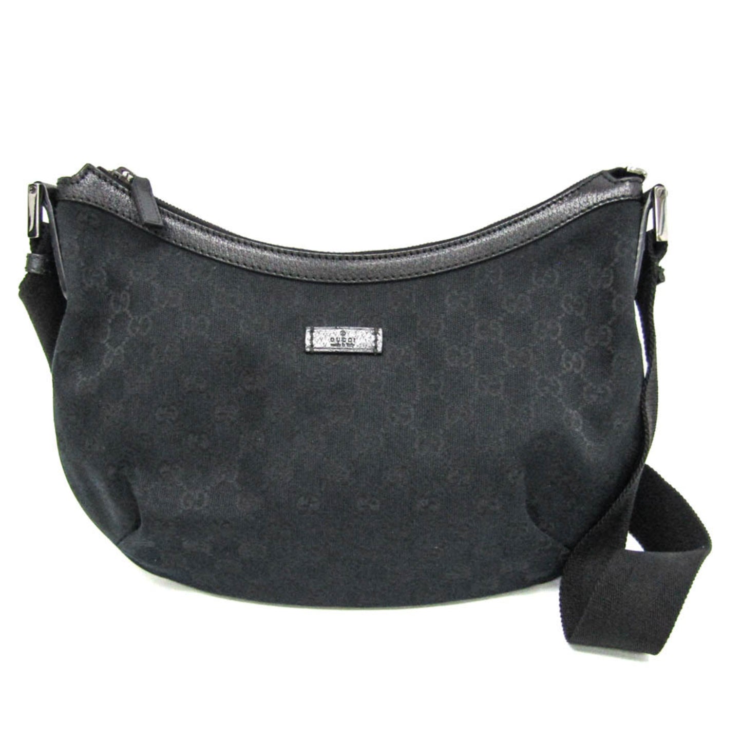 Gucci Canvas Black Shoulder Bags