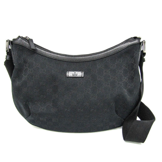 Gucci Canvas Black Shoulder Bags