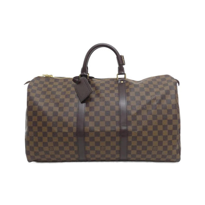 Louis Vuitton Coated Canvas Brown Travel Bags