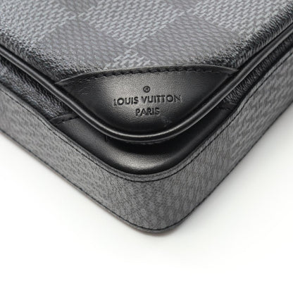 Louis Vuitton Monogram Canvas Black Shoulder Bags