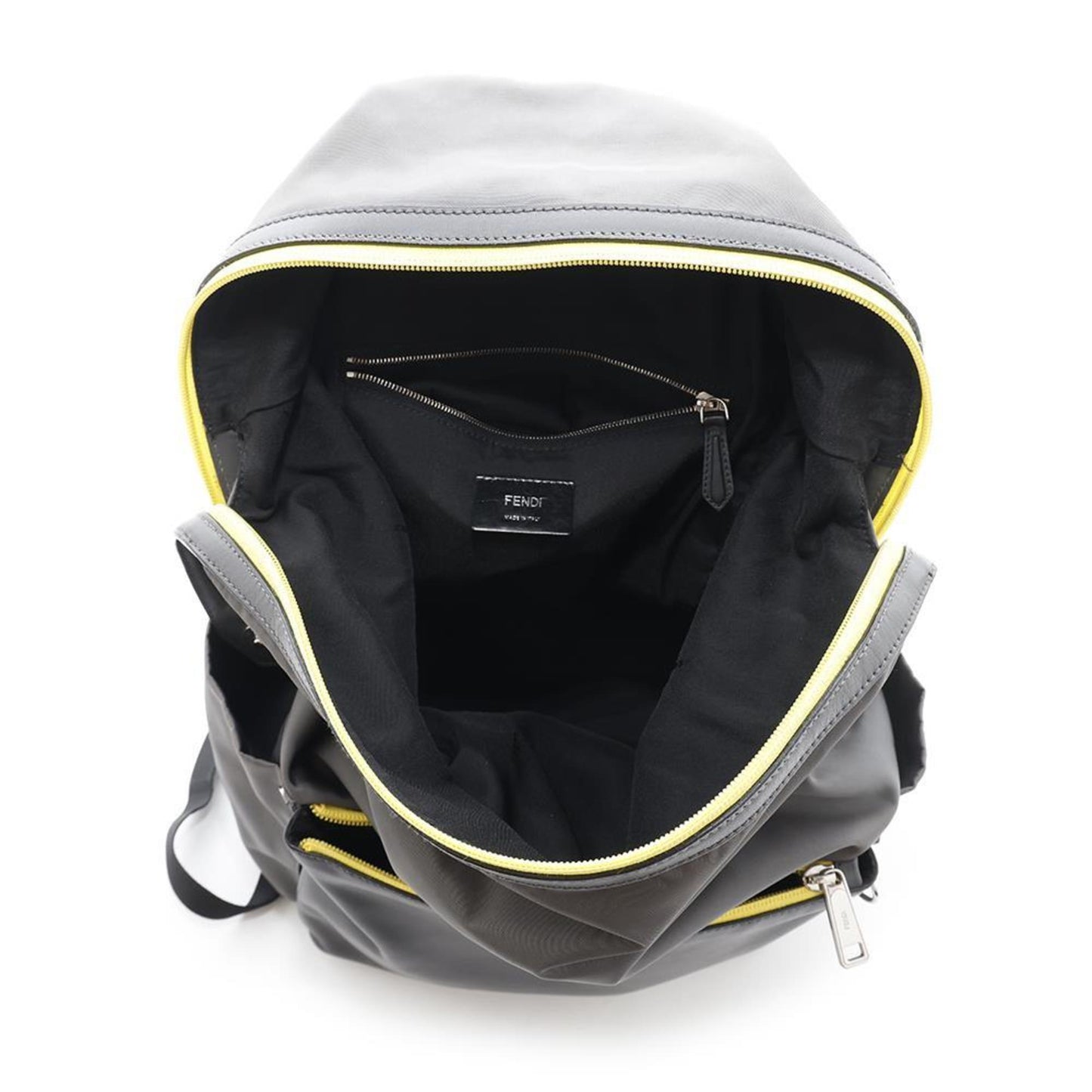 Fendi Nylon Gray Backpacks