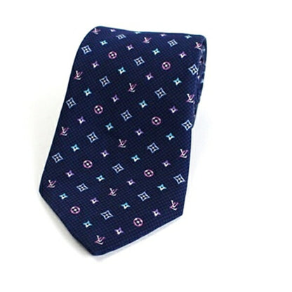 Louis Vuitton Silk Blue Ties