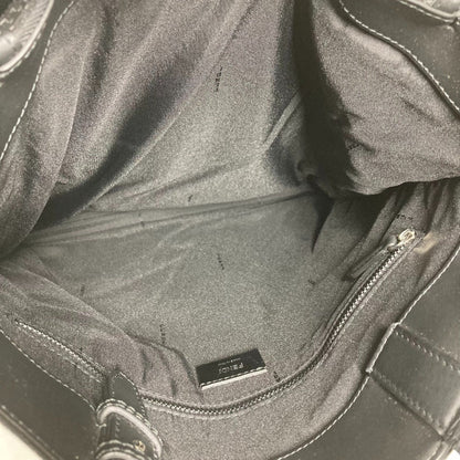 Fendi Canvas Black Shoulder Bags