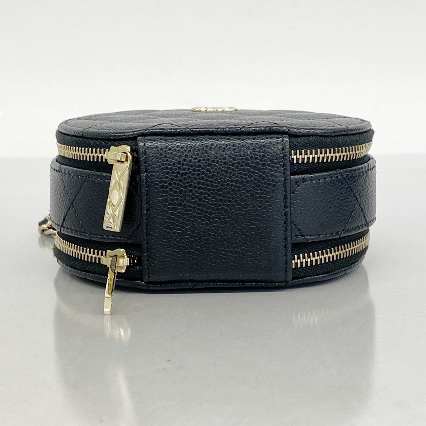 Chanel Calfskin Black Shoulder Bags