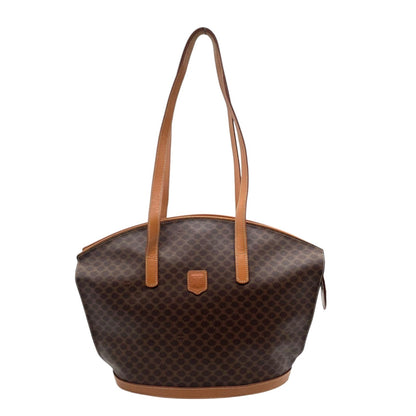 Celine Pvc Brown Handbags