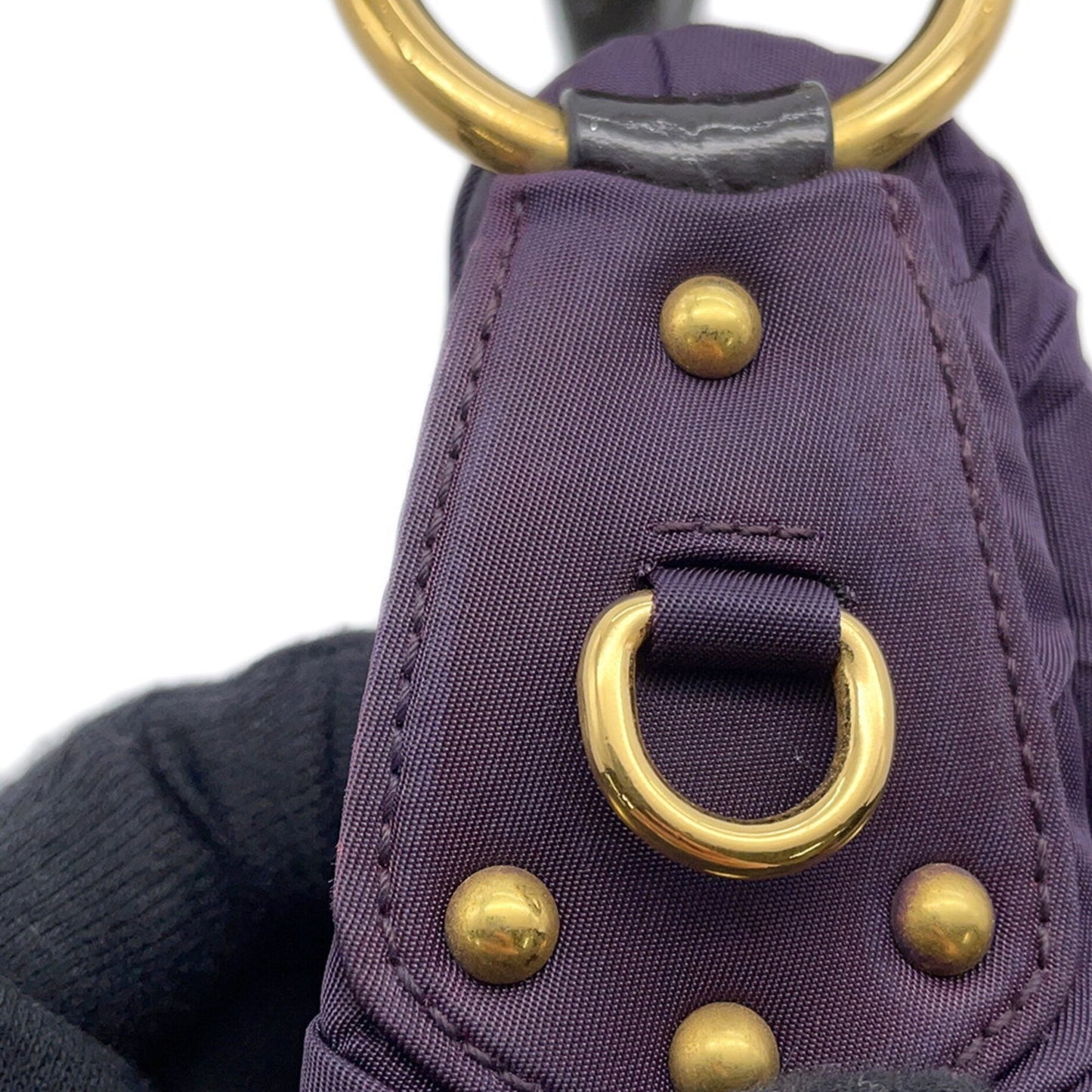 Prada Nylon Purple Handbags