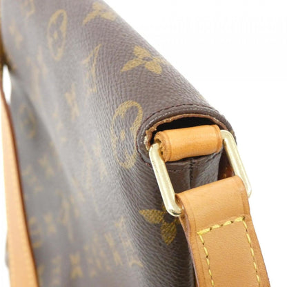 Louis Vuitton Coated Canvas Brown Shoulder Bags