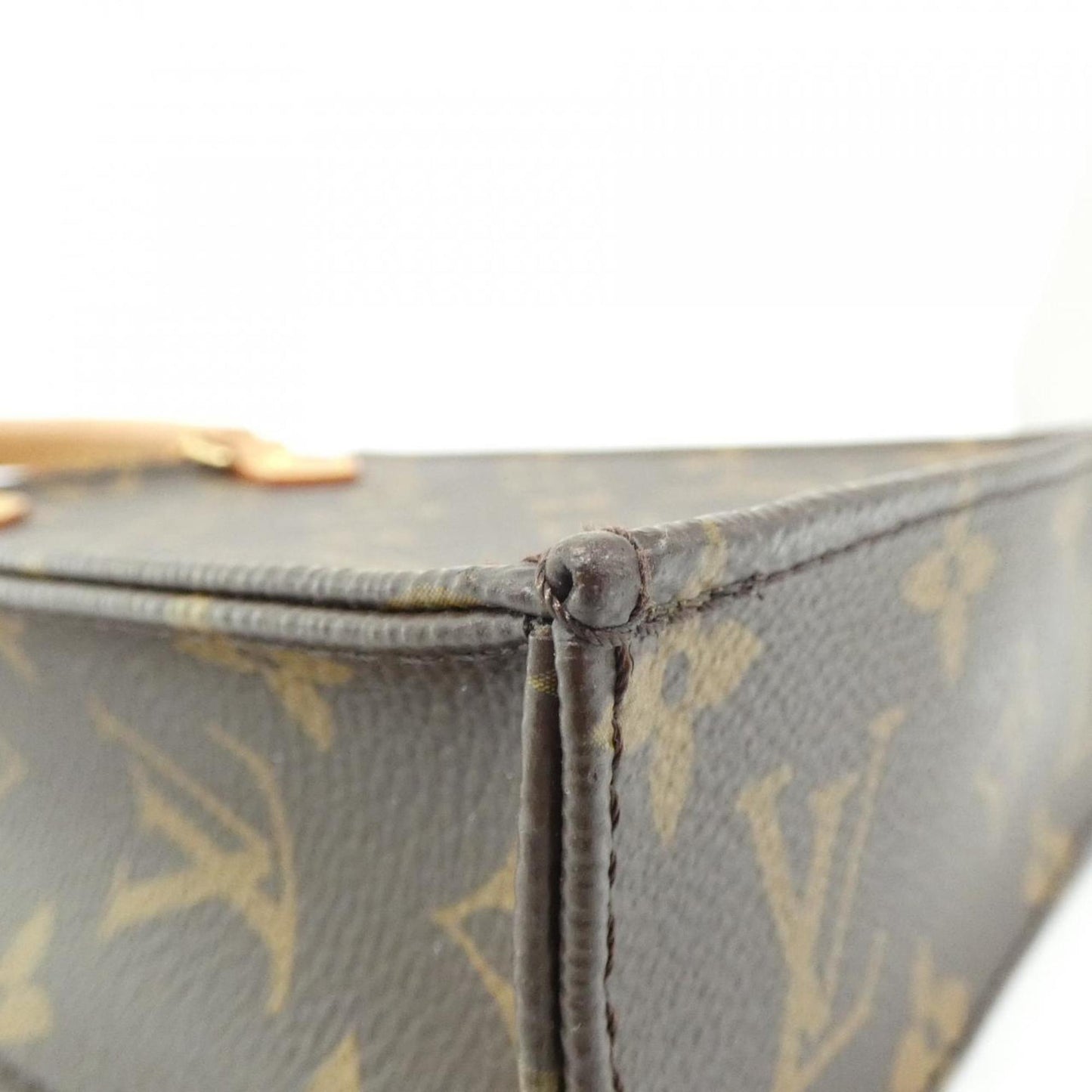 Louis Vuitton Coated Canvas Brown Handbags