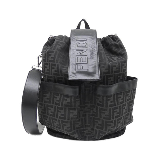 Fendi Canvas Black Backpacks