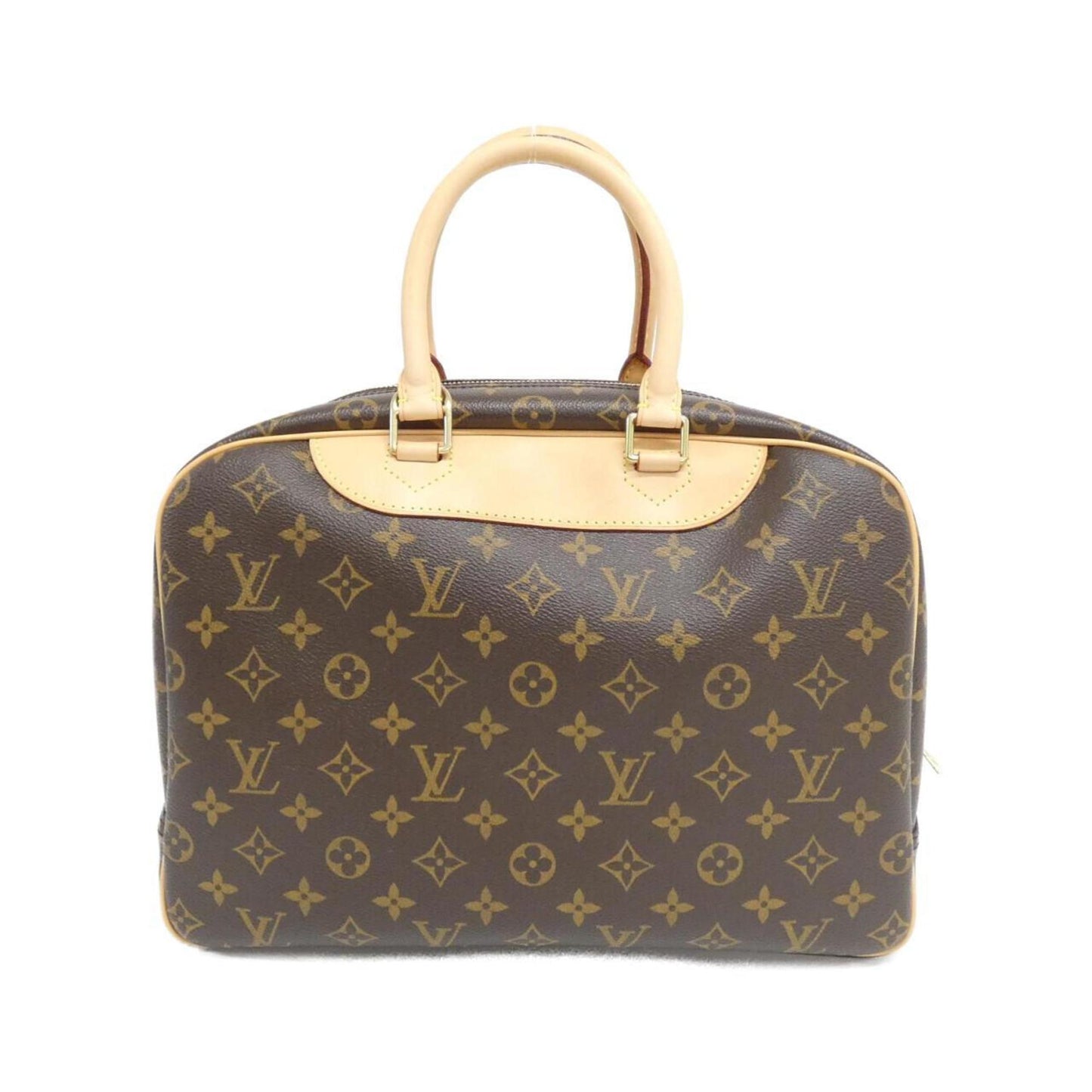 Louis Vuitton Coated Canvas Brown Handbags