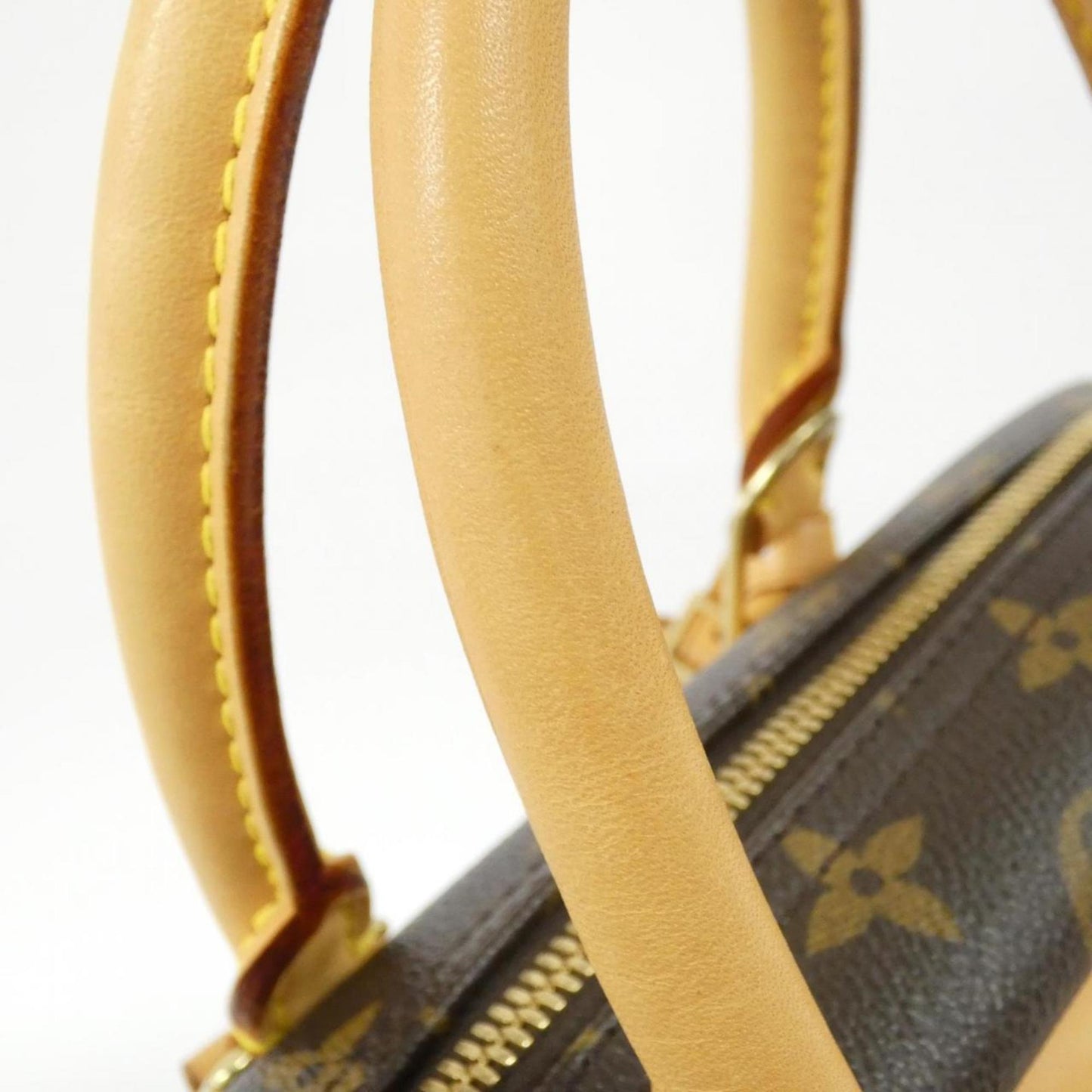 Louis Vuitton Coated Canvas Brown Handbags