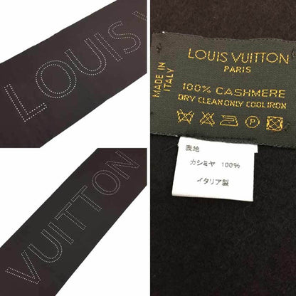 Louis Vuitton Cashmere Brown Scarves