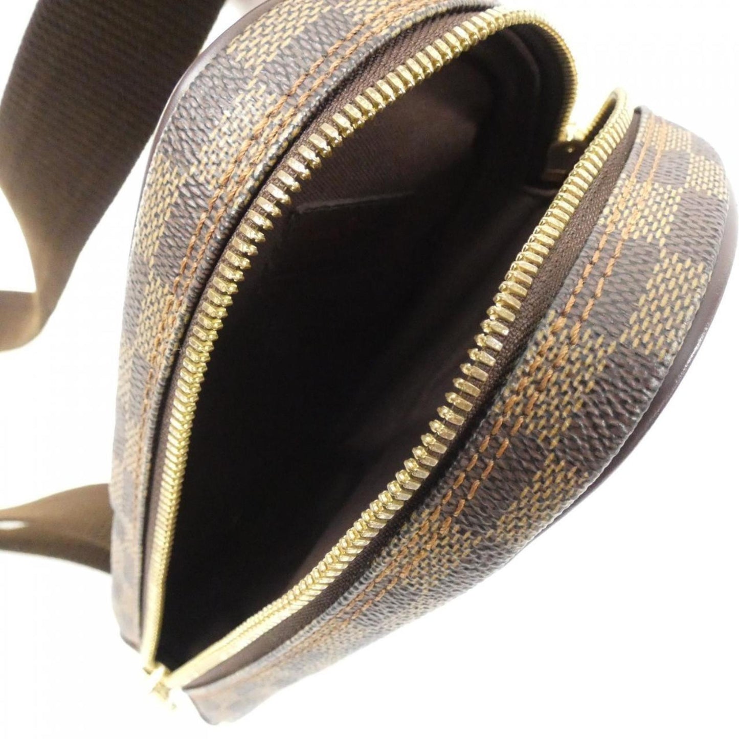 Louis Vuitton Coated Canvas Brown Shoulder Bags